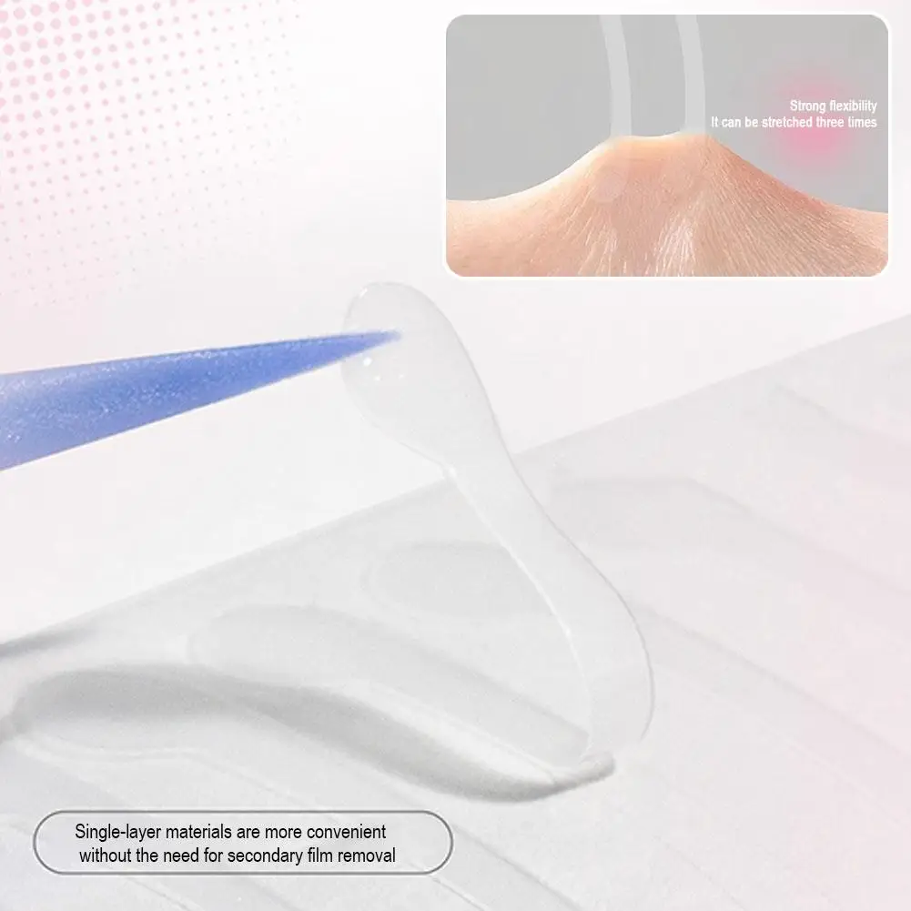 

1bag Transparent PE Breath Nasal Strips 2 Supports Right Better Stop Patches Aid Sleeping Nose Breathing Way Snoring K1U9