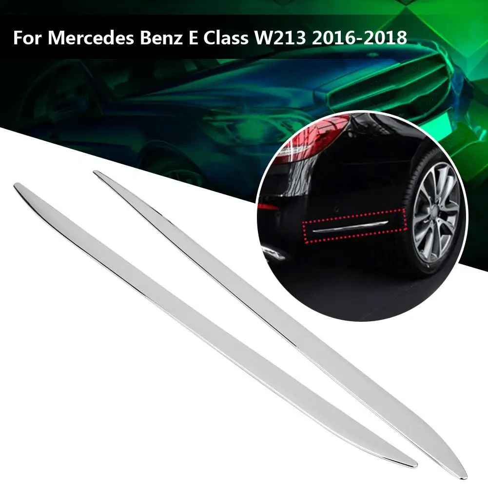 High Quality Car Rear Side Molding Cover Trim Decoration Strip for Mercedes benz E Class W213 2016-2018 Easy Installation