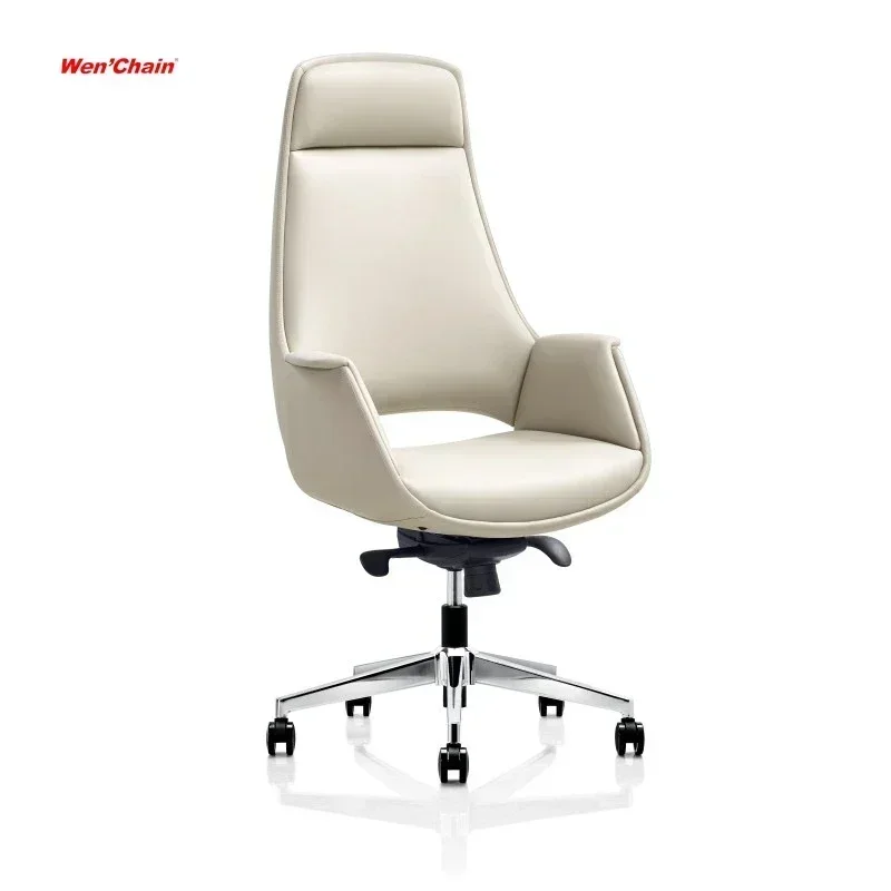 

Luxury Commercial Standard Arm Executive High Back Swivel Executive Boss PU Leather Office Chair