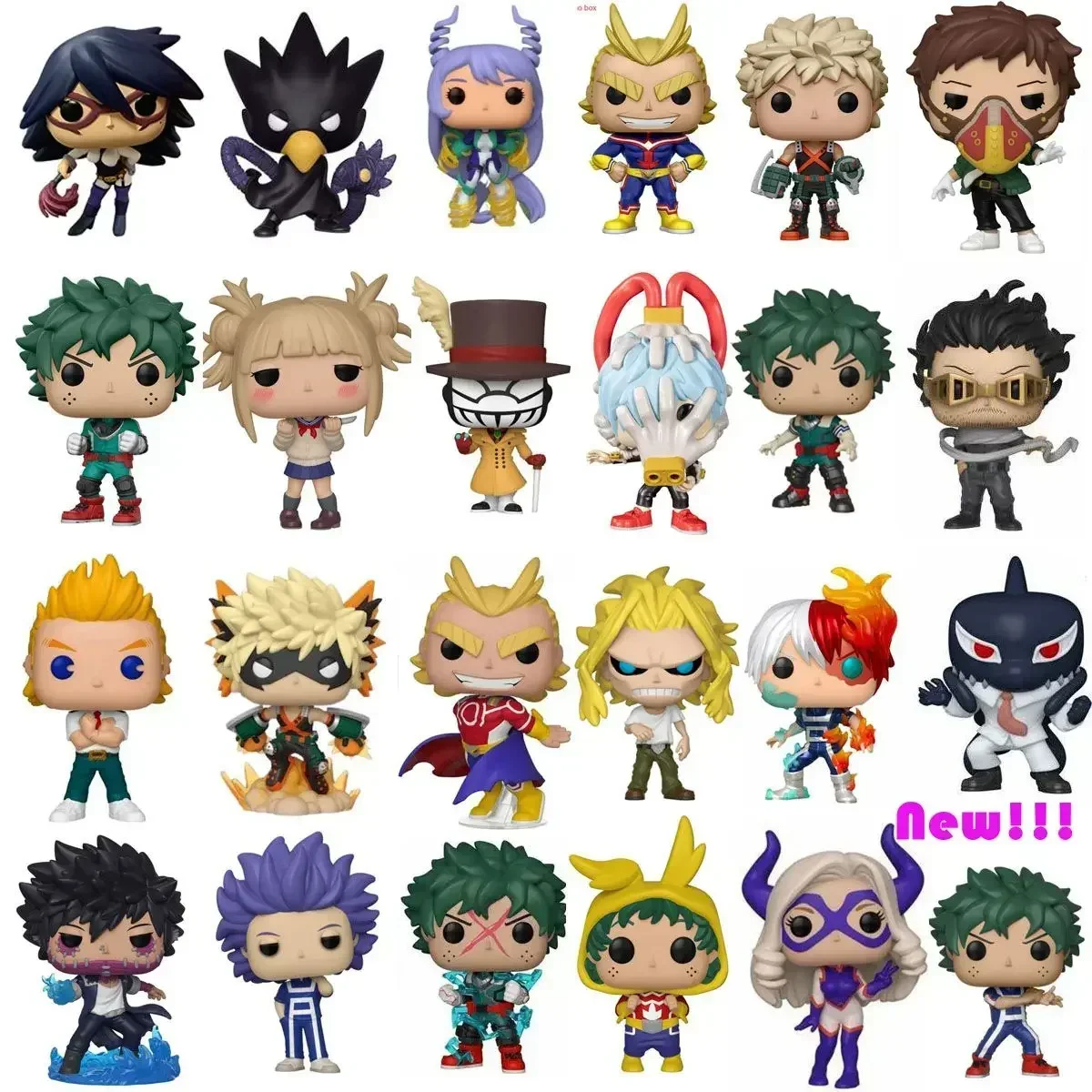Funko Pop Nuevo Mi héroe Academia Deku Monte Lady 612 #   OVERHAUL 788 #   ENDEAVOR 495 #   Figura de vinilo Colección de estilos completos Modelo Juguetes