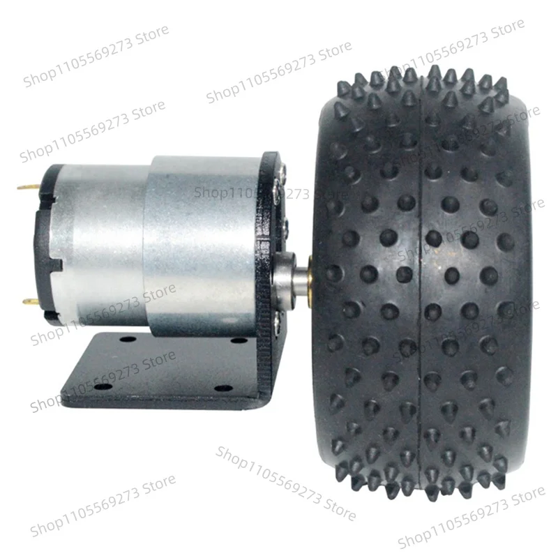JGB37-520 DC 12V 24V Encoder Motor High Torque Micro Metal Gear Motor with Encoder Gearbox Reducer