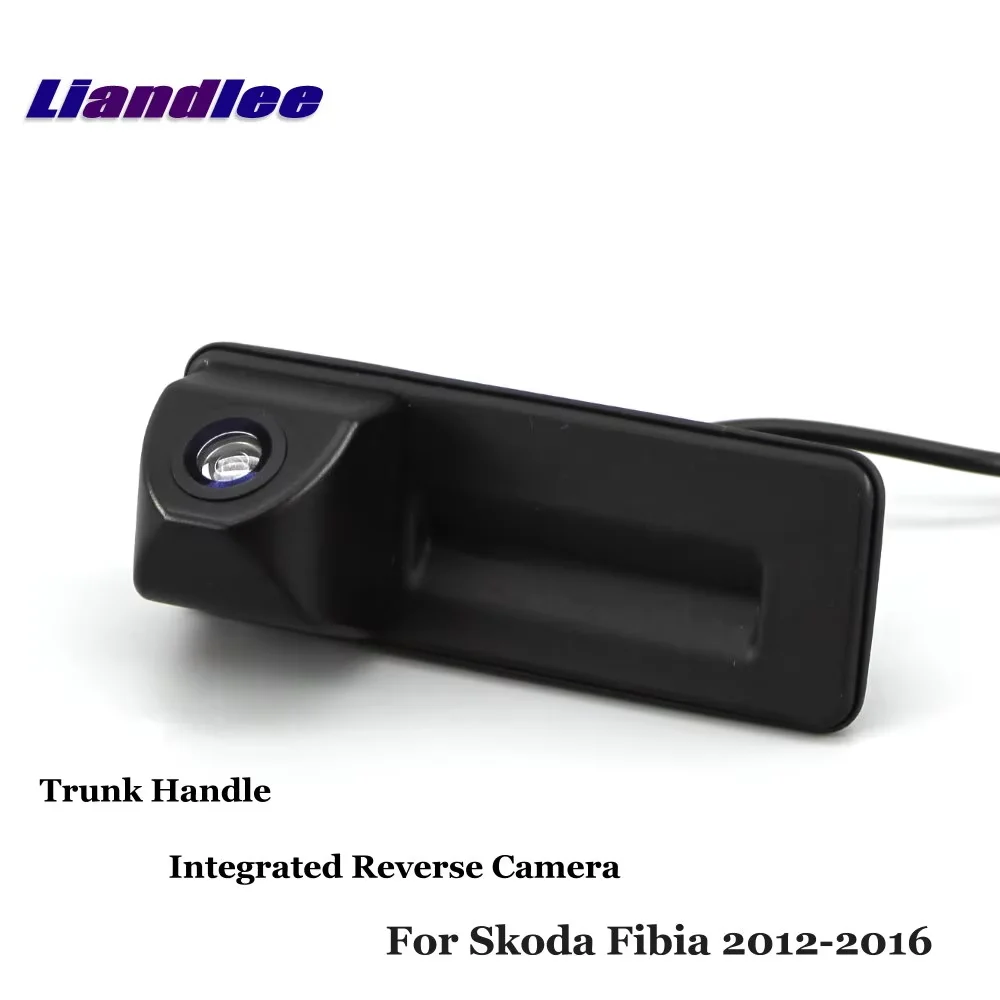 

Embedded Car Trunk Handle Rear View Camera For Skoda Fibia 2012-2016 Auto Parking Accessories HD CCD CAM