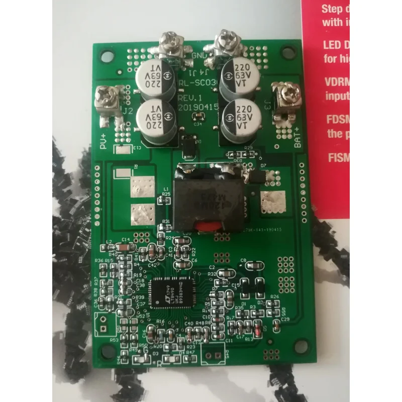 Contrôleur solaire MPPT 300W, Mini LT8490, contrôle Intelligent à puce unique, chargeur de batterie