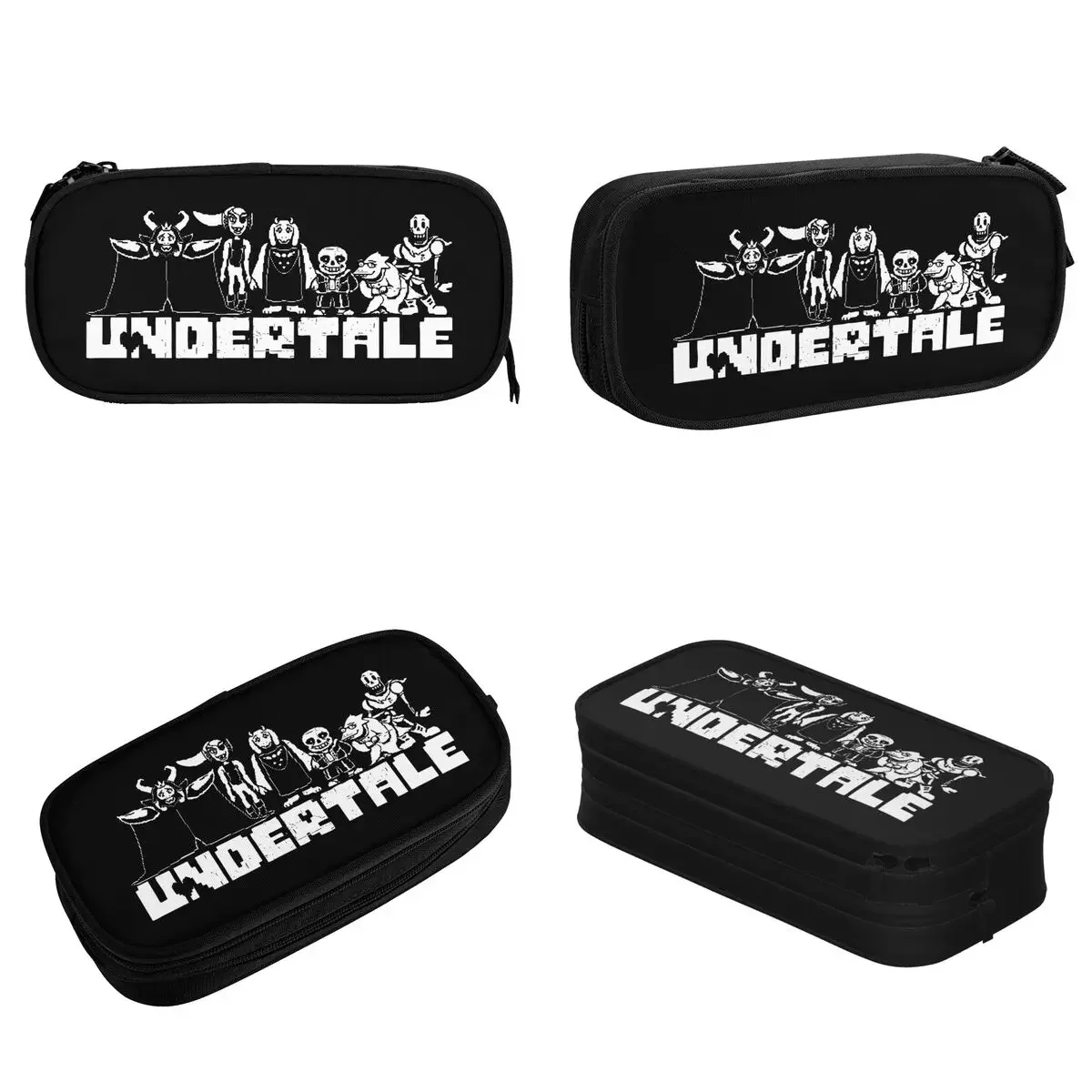 Undertale Pencil Cases Classic Pen Box Pencil Bags Kids Big Capacity Office Gifts Pencilcases