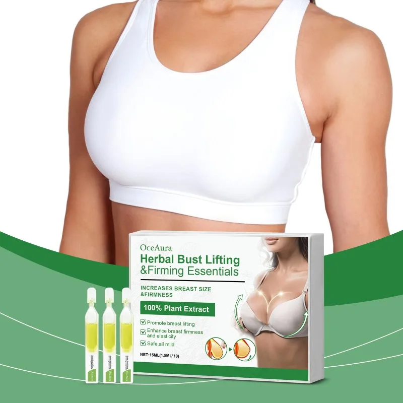 Herbal Bust Lifting Firming Essentials Up Size Bust Care Anti-Sag Enhances Elasticity Massage Sexy Shaping Body Essential Oil