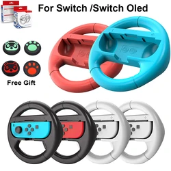 2Pcs Nintend Switch Abs Steering Wheel Handle Stand Holder Left Right Joy-Con Joycon for Nintend Switch Ns Nx Controller Wheels