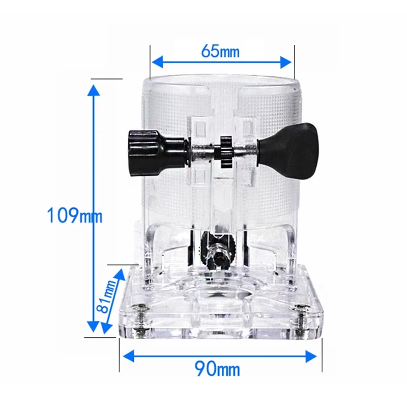 Router Base Dust Cover Trimming Milling Machine Base Electric Trimmer Machine Base For TUPIA MAKITA Power Tool Accessories