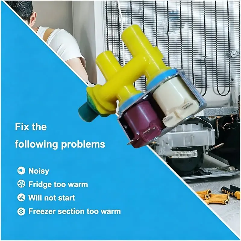 Detalhe 3 de Válvula solenoide For Whirlpool Outras válvulas