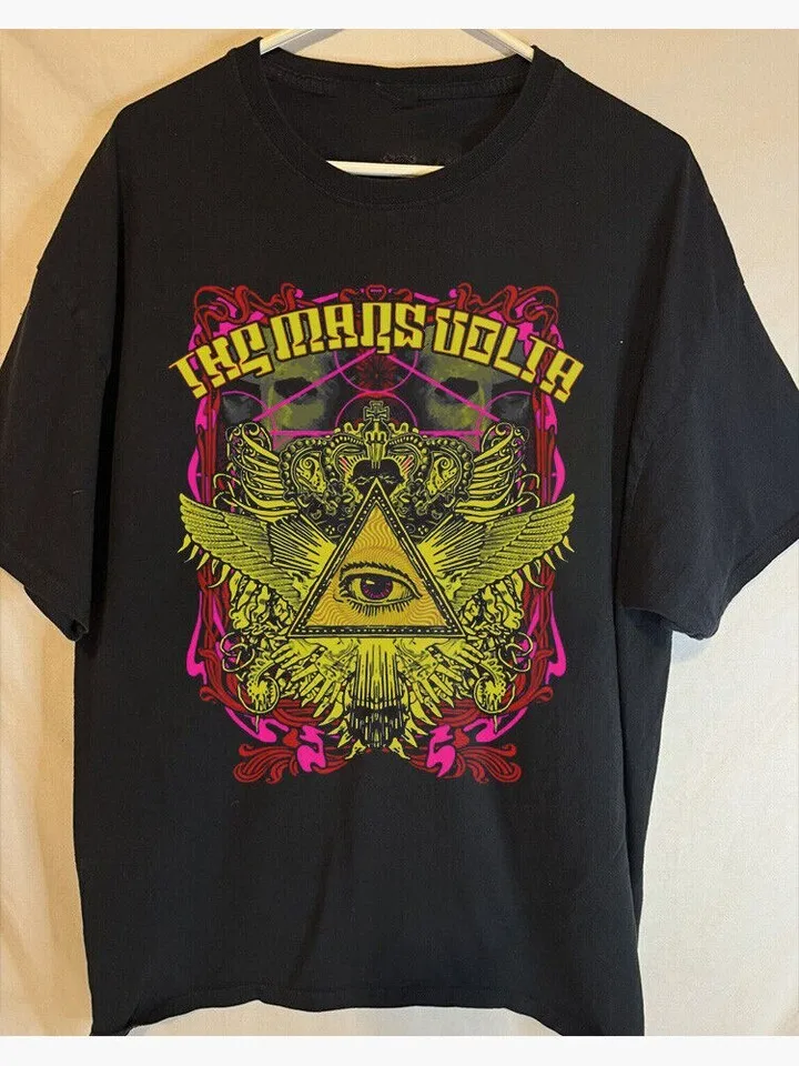 

NEW The Mars Volta Band 2024 Album Concert Black all Size Shirt