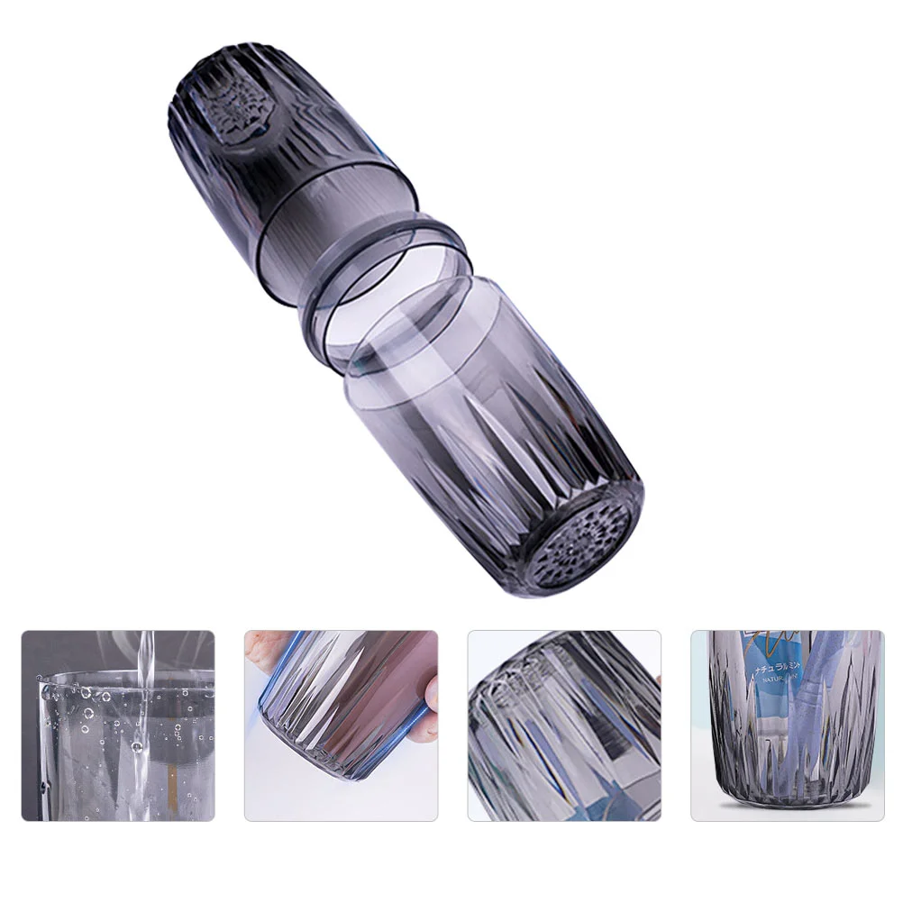 Bathroom Washing Cup Translucent Travel Toothbrush Personal Carry Holder