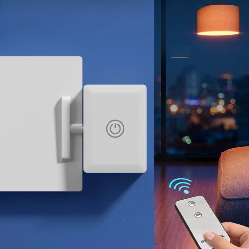 

Wireless Wall Switch Controll Wireless Remote Control Switch Tool Automatic Light Switch Button Push Rod Remoteer Photo