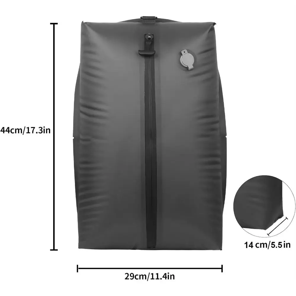 Reusable Vacuum Bags for Travel Dustproof Space Saver Vacuum Compression Bag Waterproof Luggage Vacuum Storage Bag Suitcase view 2