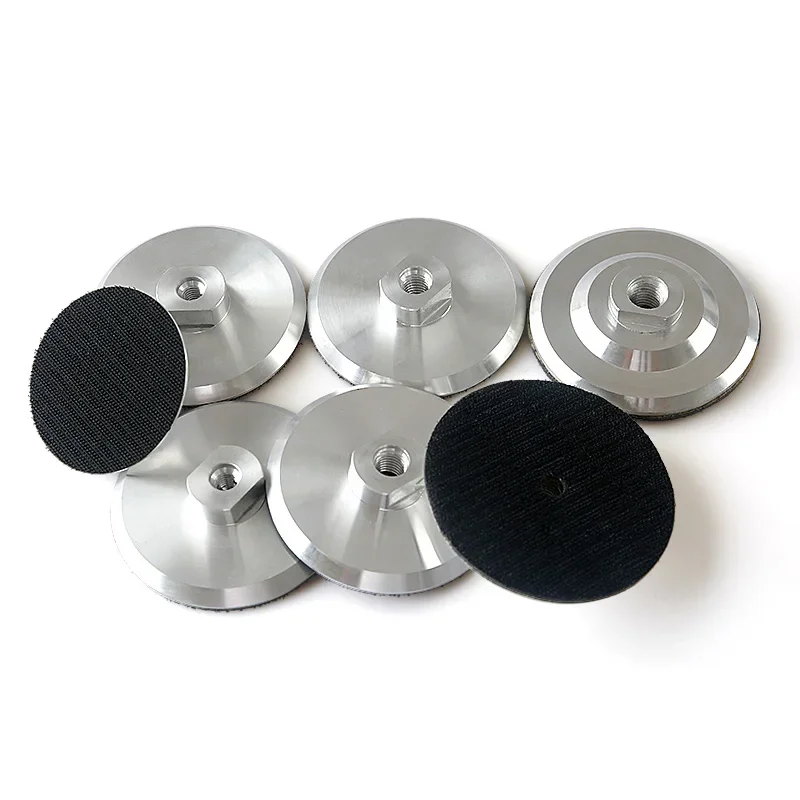 LOZLIN Diamond Polishing Pad Holder for Diamond Polishing Pads 3 4 5 Inch Thread M10 M14 M16 5/8-11  Backer Holder Angle Grinder