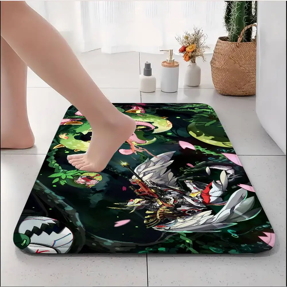 

T-Terraria Floor Mat Printed Large Carpets Room And Bedroom Carpets Bathroom Anti Slip Door MATS Small Carpets