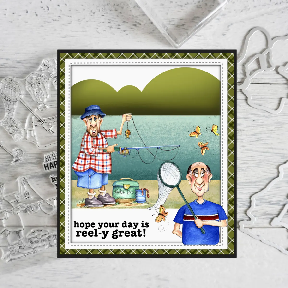 MangoCraft Father\'s Day DIY Metal Cutting Dies Clear Stamp Daddy Weekend Scrapbooking Stencil Decor Cut Dies Stamps For Cards s