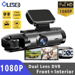 Dual Lens Dash Cam FHD 1920*1080P Car DVR Dash Camera Cabin Dashcam Vehicle Video Drive Recorder Interior Mini Dvrs Black Box