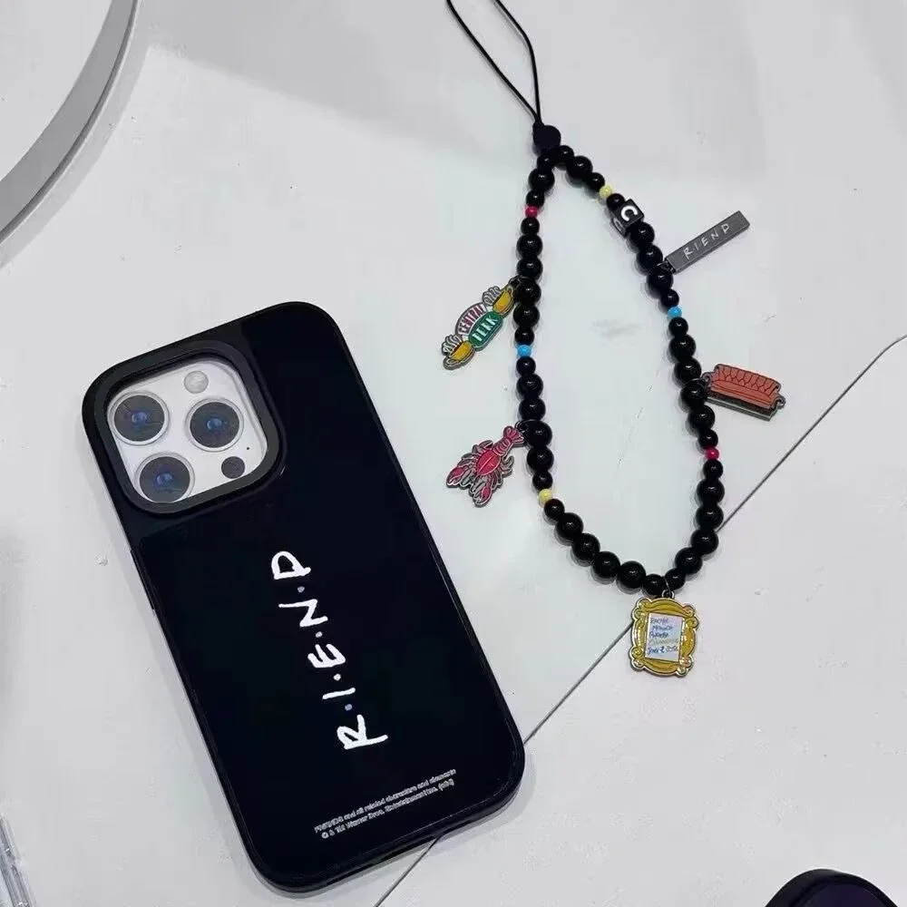 

Lobster Phone Charm Short Chain Mobile Phone Straps for IPhone Lanyard Bracelet for Samsung Galaxy