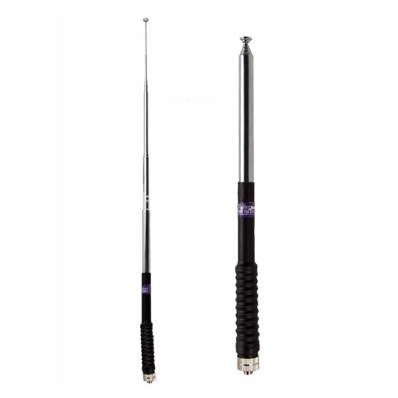 

G6DC Walkie Talkie SMA Female Telescopic Antenna for WouXun for Kenwood UV-5R BF-888S Two Way Radio FP10120 VHF