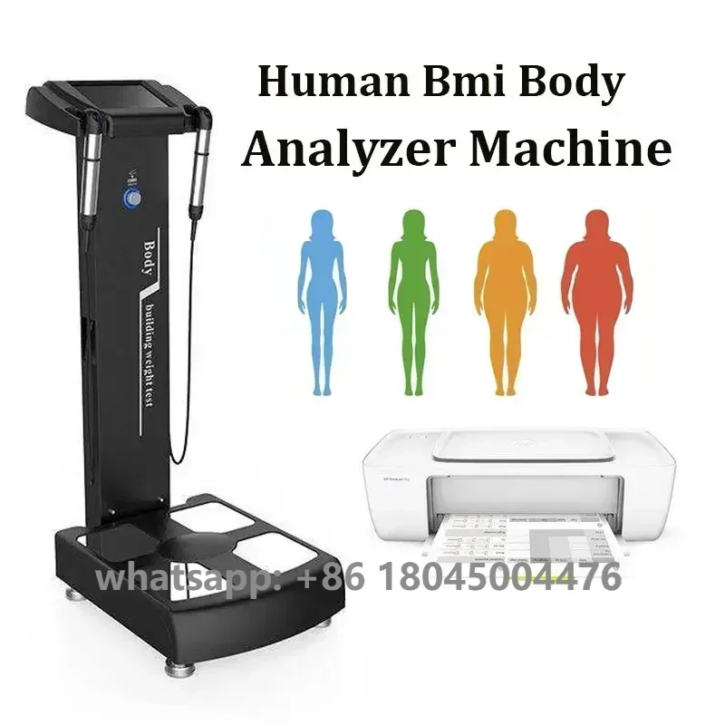 Macchina per l'analisi del corpo Bmi, assistenza sanitaria professionale, test del peso, composizione del grasso con WIFI, stamp