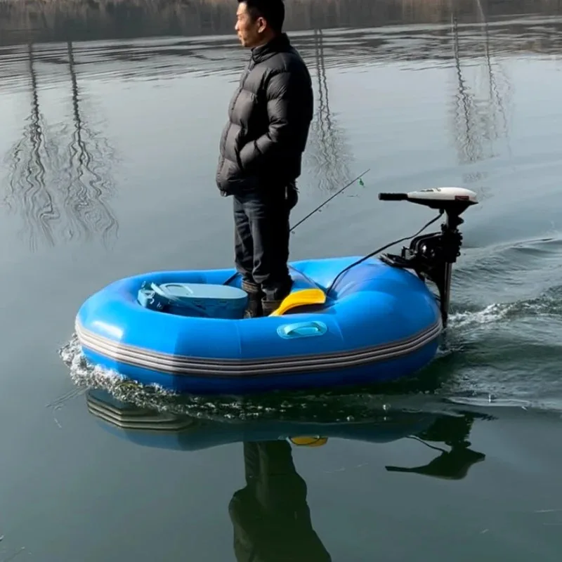 

Foldable Electric Inflatable Kayak Diving New Fishing Boat Portable Luya Boat Light Recreational Fishing Boat
