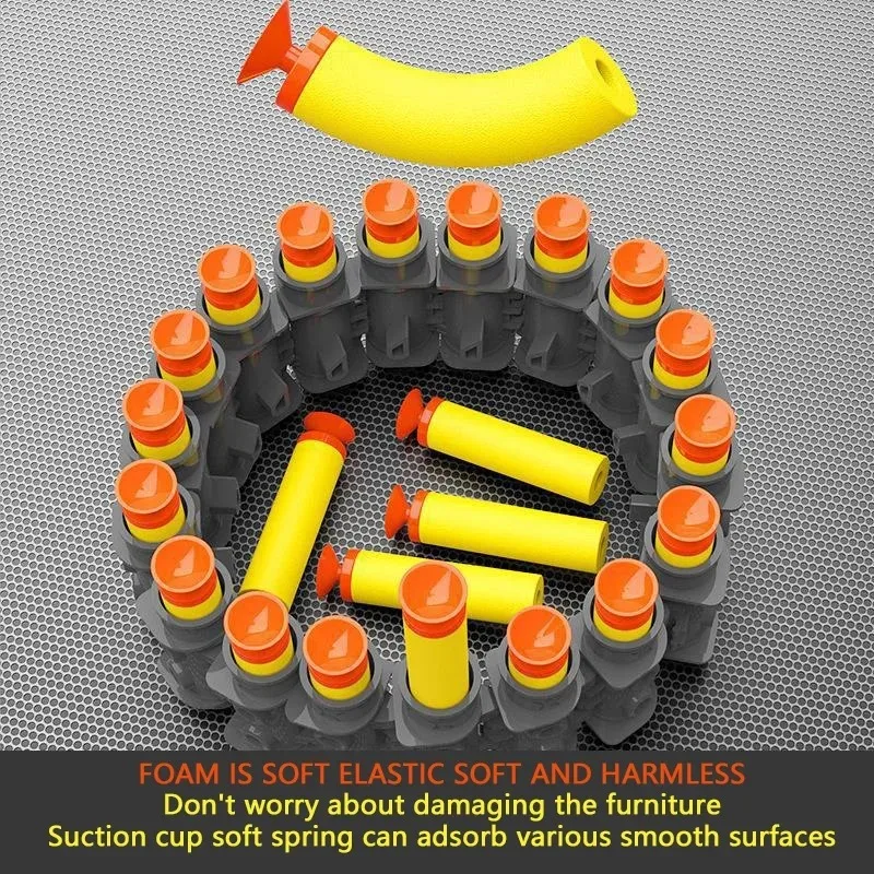 M416 電動ソフト弾銃 連続吸盤式 屋内外対応 安全なおもちゃ銃 8歳以上向け