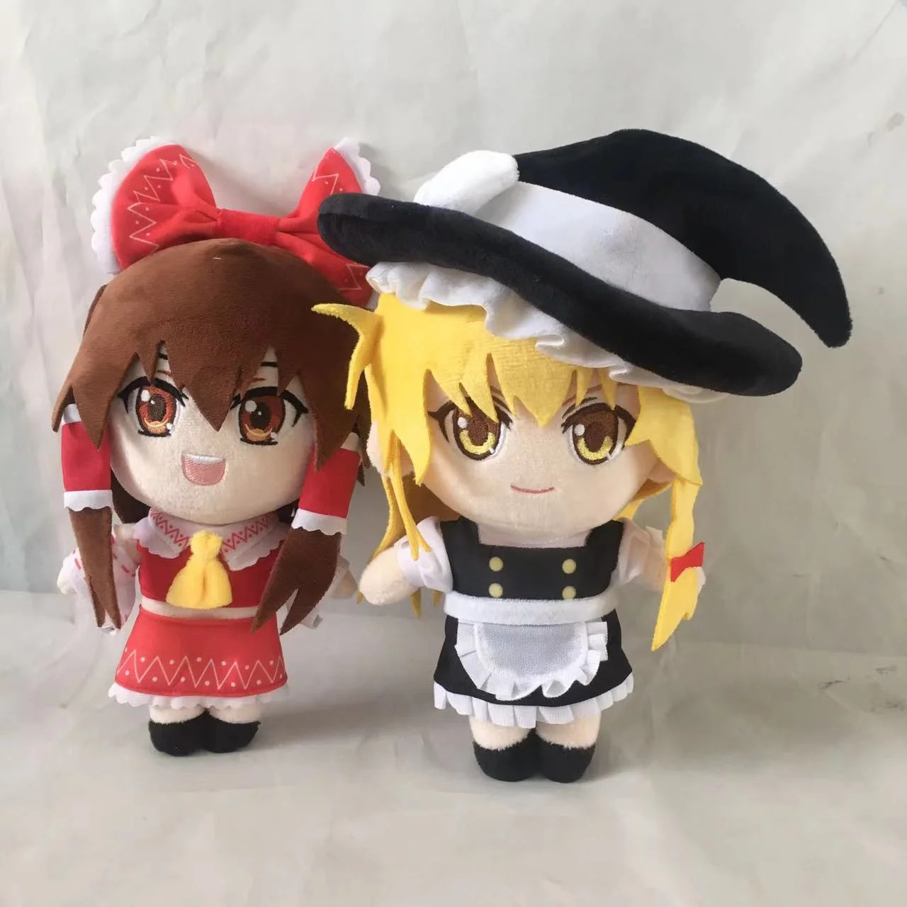 

Аниме Touhou Project, плюшевая кукла, игрушка Hakurei Reimu Kirisame Marisa, мягкая игрушка, мягкая фигурка, коллекция кукол для фанатов, подарки на день рождения