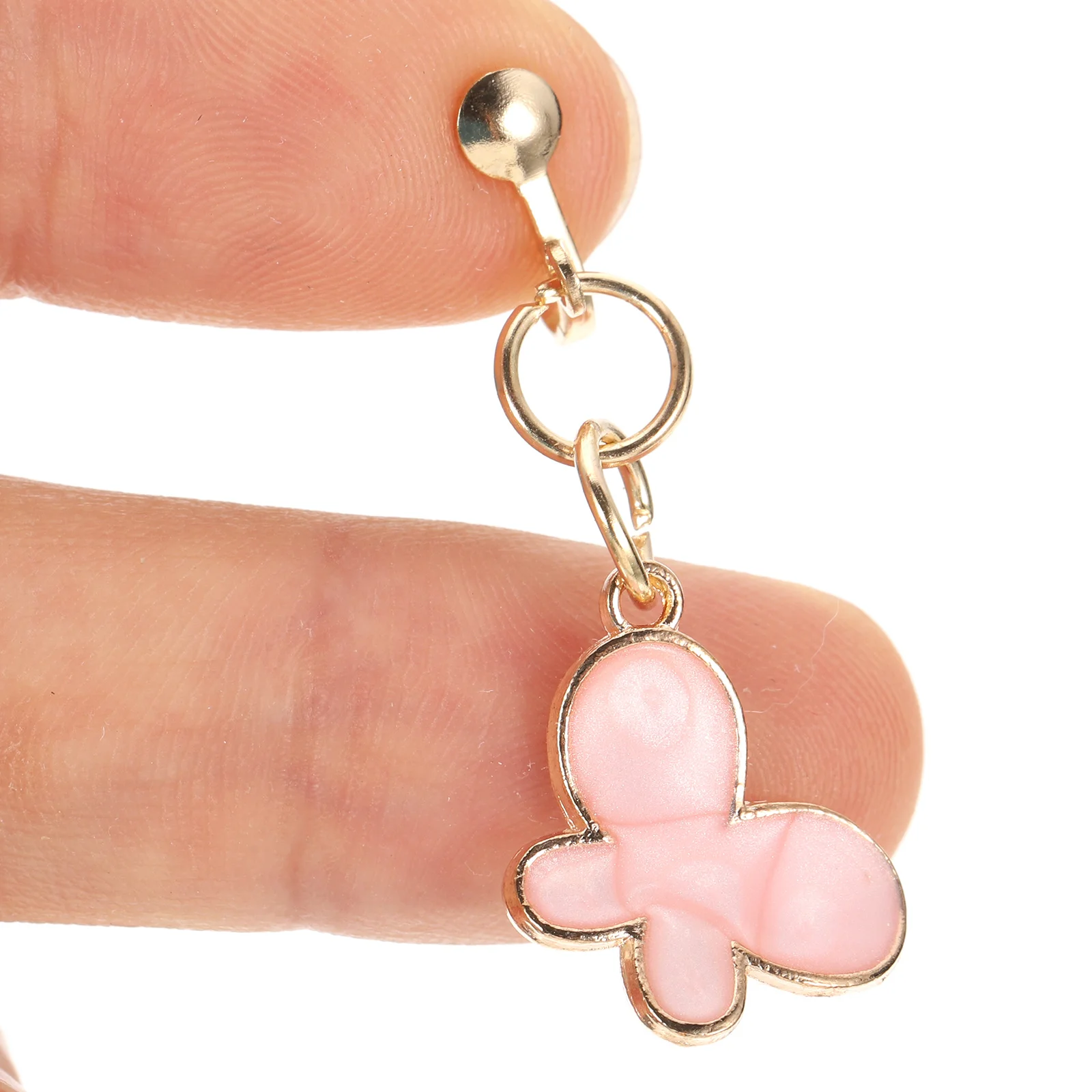 

1 set 1 Set Cartoon Clip Decorations Fake Ear Studs For Kids Party Supply Lovely Painless Child Ear Clips No Piercing Required