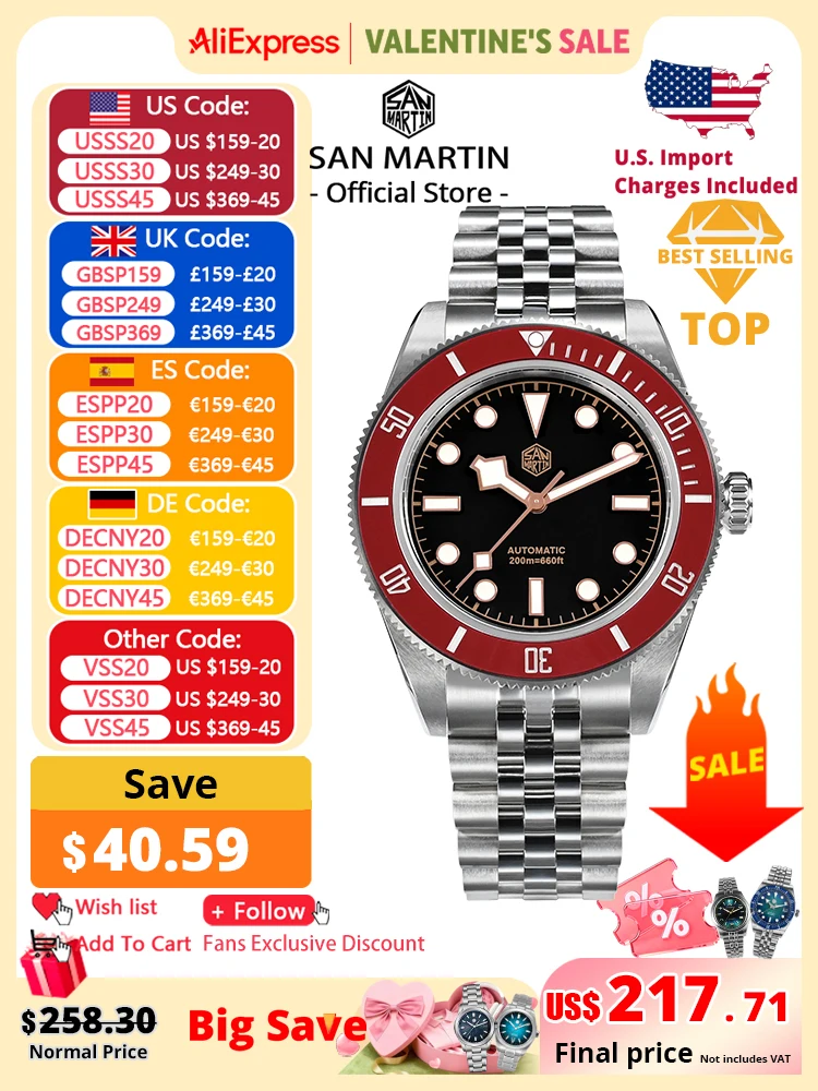 

San Martin новые 40 мм BB дайверские часы лучший бренд классические мужские часы NH35 автоматические механические сапфировые водонепроницаемые Reloj SN0128