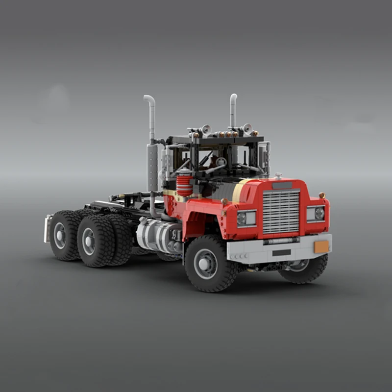 

3204 шт. MOC MACK модель R RC 6x6 1:13 грузовик Scania 770s коллекция подарок на день рождения разблокировка строительные блоки технология