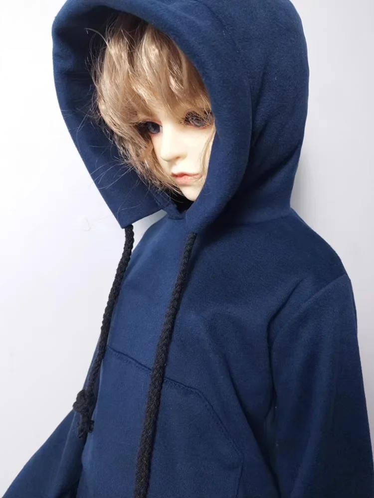 1/6 1/4 1/3 BJD Doll Pullover Style Hoodies Loose Sweatshirt Coat Model For Male Female Action Figure Dolls - view 5