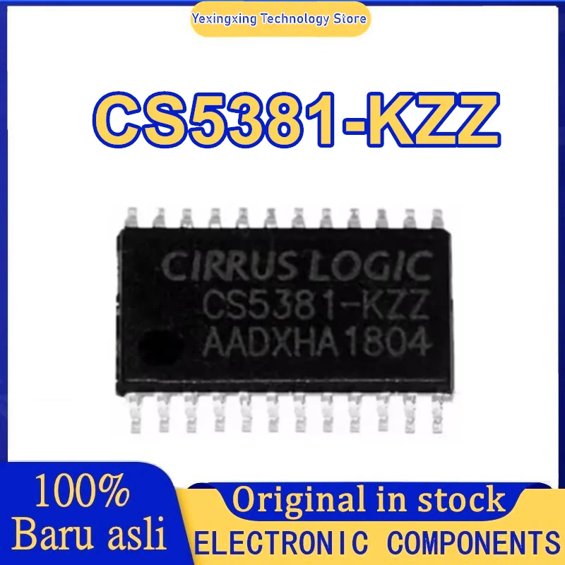 

CS5381-KZZ CS5381 CS5381KZZ IC ADC AUD 120DB 192KHZ TSSOP-24 24BIT SIGMA-DELTA In Stock