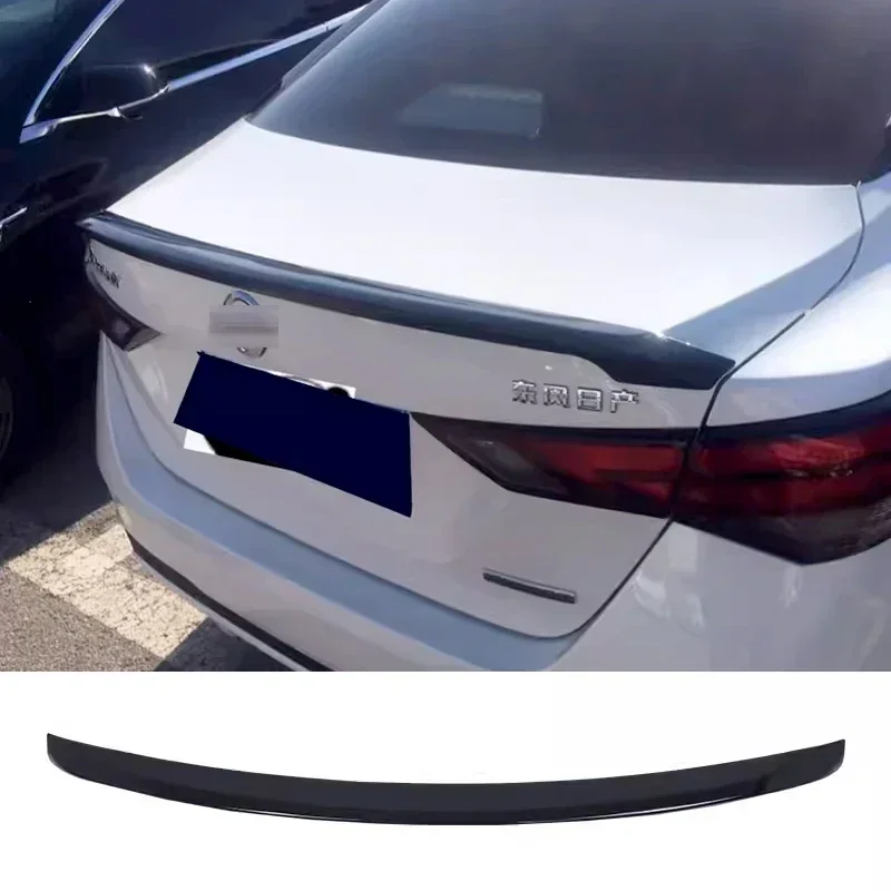 

New！ Glossy Black Tail Fin for Nissan Sentra Sylphy Spoiler 2020 to 2022 Car Rear Wing Accessories