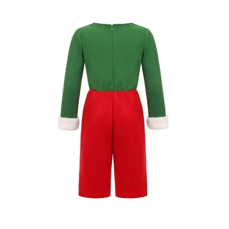 Children's Christmas and New Year Elf Role-playing Set Christmas Stage Performance Party Boys and Girl Christmas Party Costumes