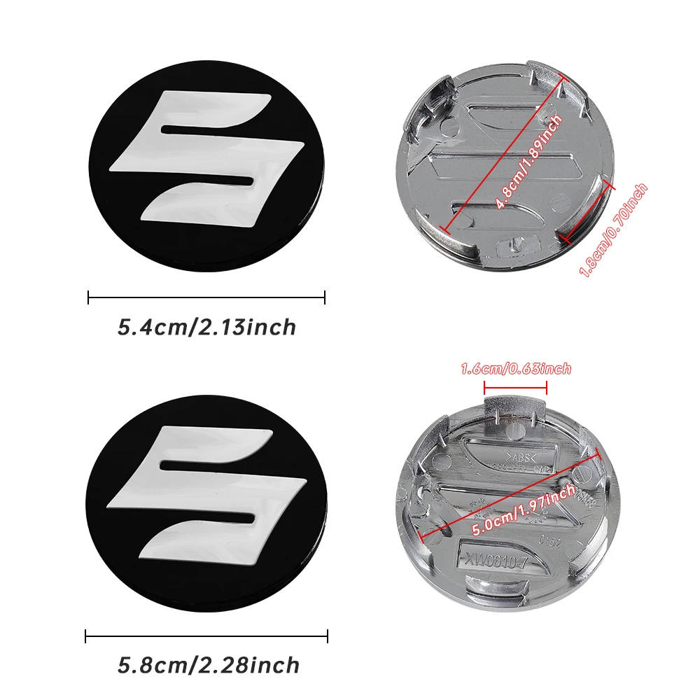 4PCS 54Mm 58Mm Car …