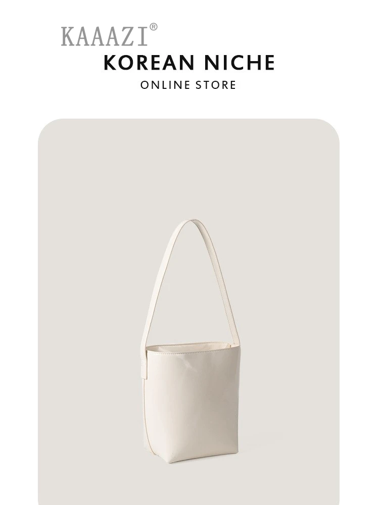 

Новинка 2024, кожаные сумки через плечо, женская сумка-ведро, роскошная дизайнерская сумка под подмышку, модные Универсальные Сумки, повседневные высококачественные сумки