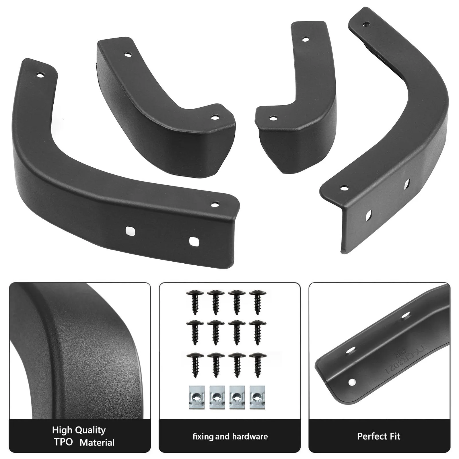 

4 шт. для Chevrolet Silverado 1500 2019 2020 2021-2025, брызговики для удаления брызговиков, брызговики