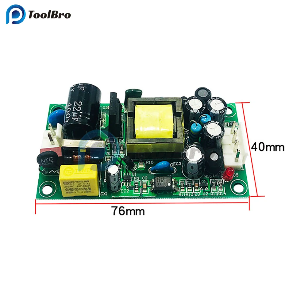 Dual Output AC-DC Step Down Power Supply 220V to 24V 1A 110V to 5V  0.5A Buck Converter Voltage Regulator 24W 2.5W Power Adapter