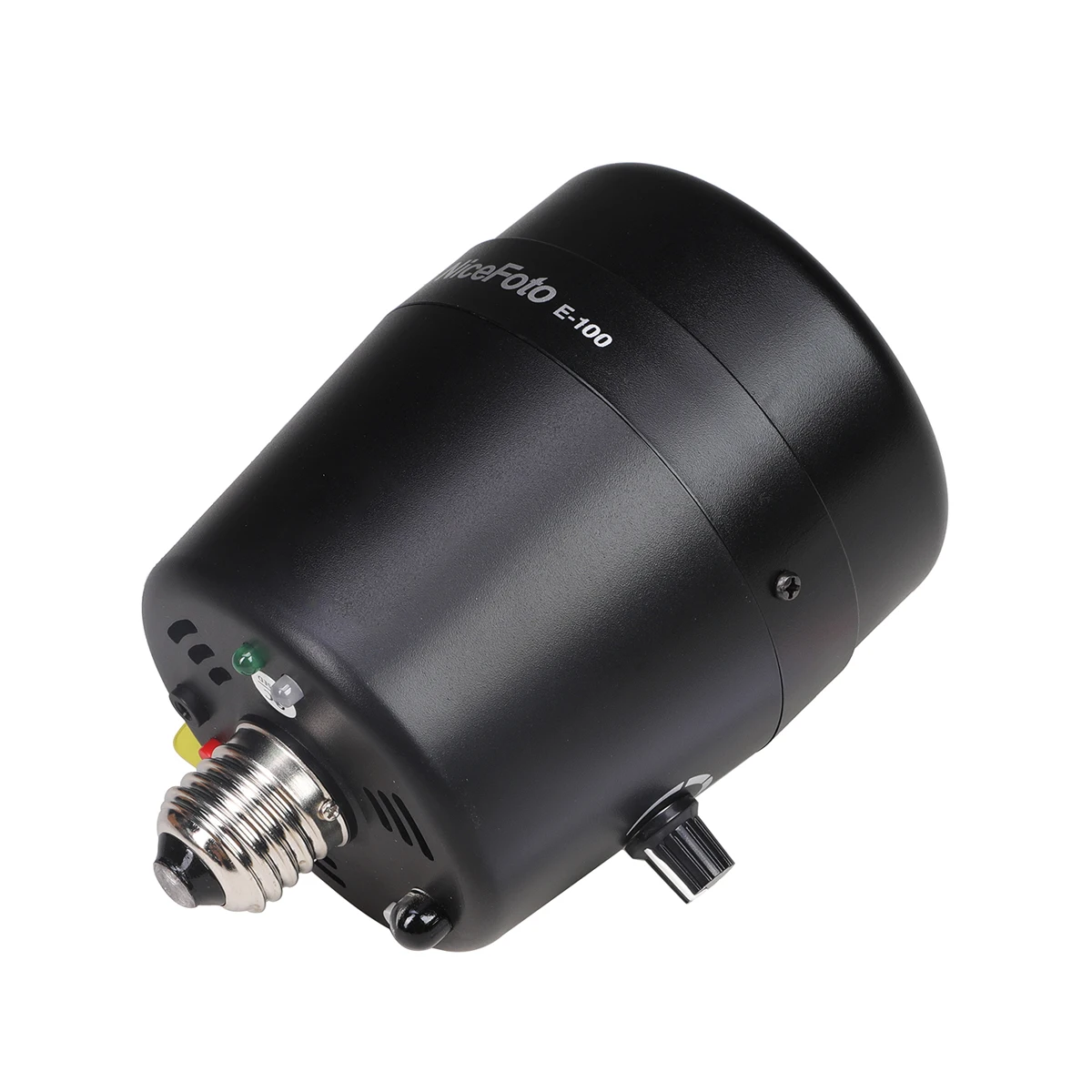 NiceFoto E-100 Peralatan Lampu Flash Kamera Studio dengan dudukan bohlam E27 Pemicu Flash Nirkabel untuk Lampu Isi Fotografi
