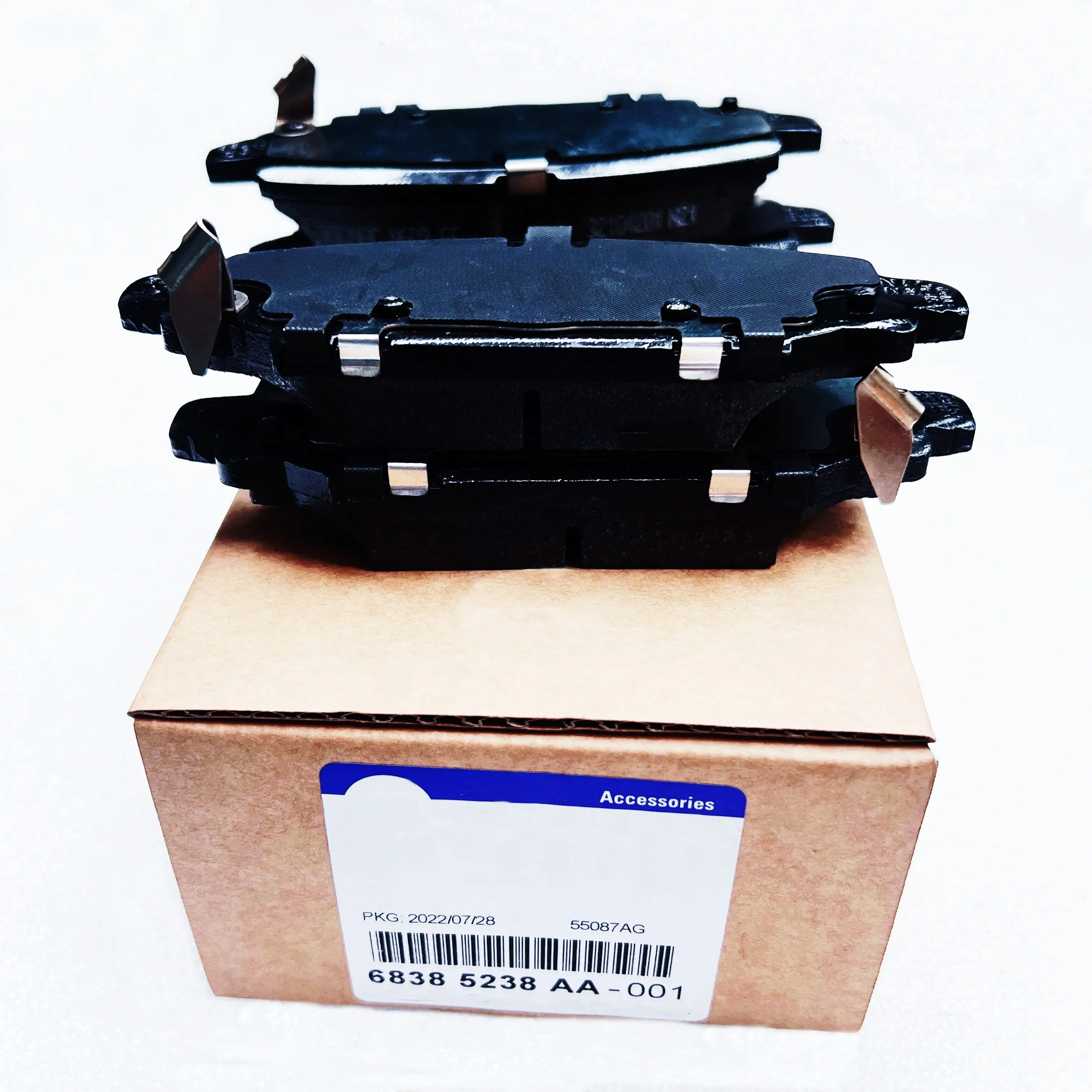 

Padded Rear Brake Pads, 68385238AA, 68385238AC: Suitable For: Wrangler JL (US standard, US version), 2018-2025