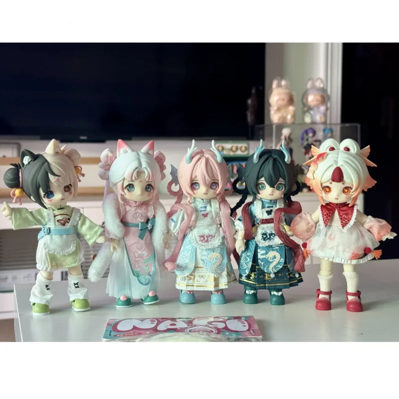 1/12 Original Nagi Casual Tour Animals Series Blind Box Mjd Dolls Articular Mobility Anime Figure Dolls Tabletop Decoration