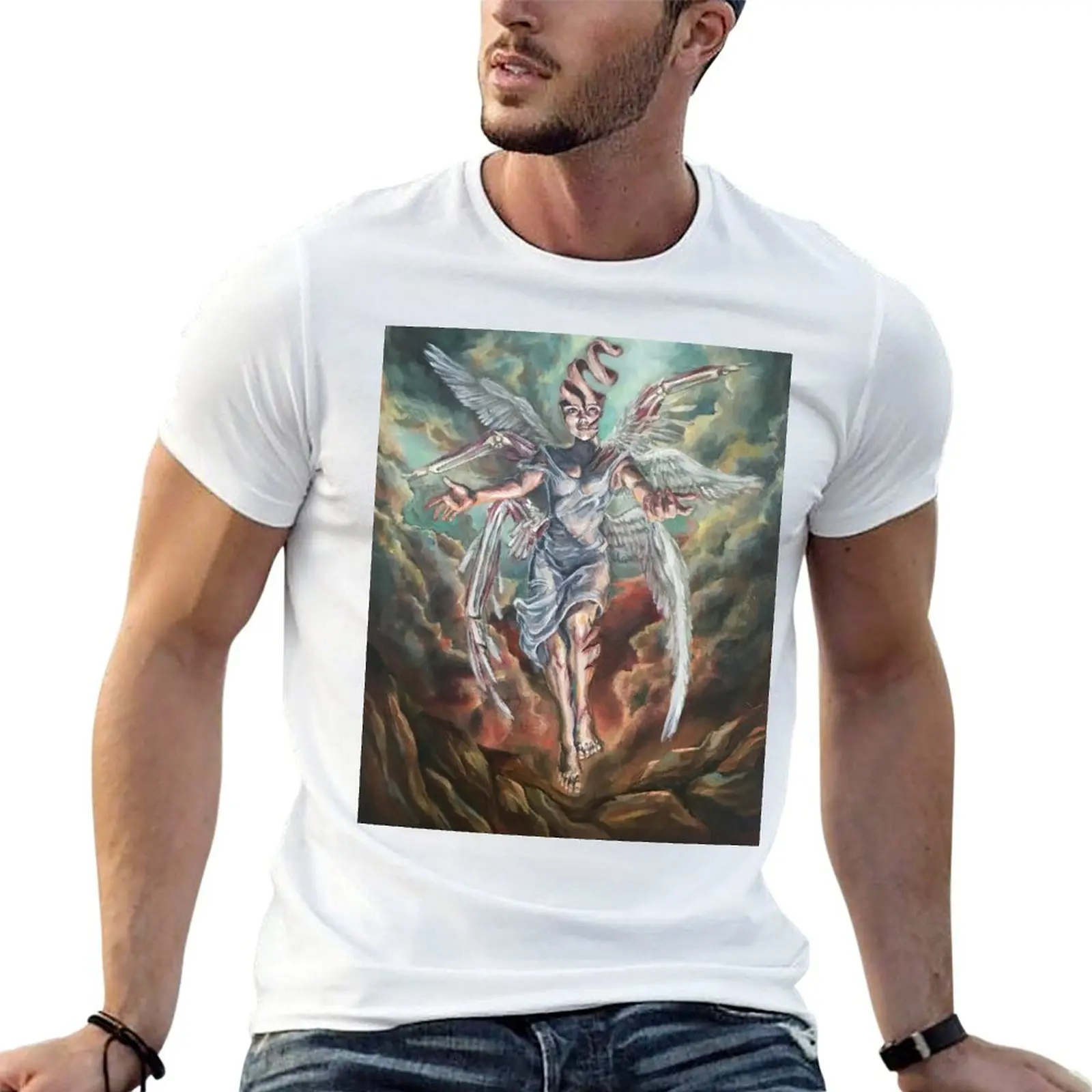 

cotton t 100% t graphic luxury shirts T-Shirt Ascension brand shirt men mens