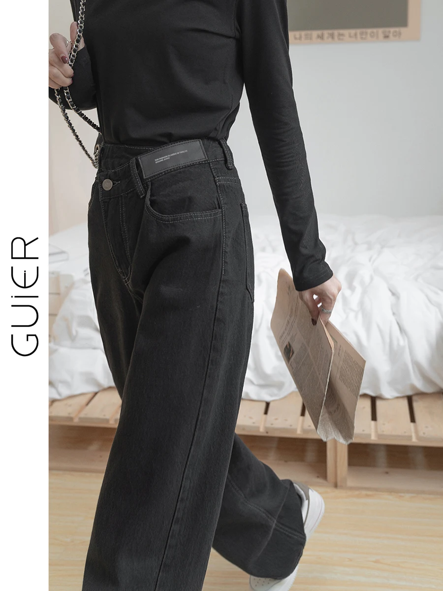 

Прямые джинсы с высокой талией, женские дизайнерские джинсы Sensation, маленькие элементы, эффективное похудение в полоску, весна-осень