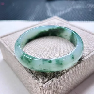 

Natural Myanmar Jade Jade 54mm-62mm bracelet Princess jewelry bracelet send mom send girlfriend gift