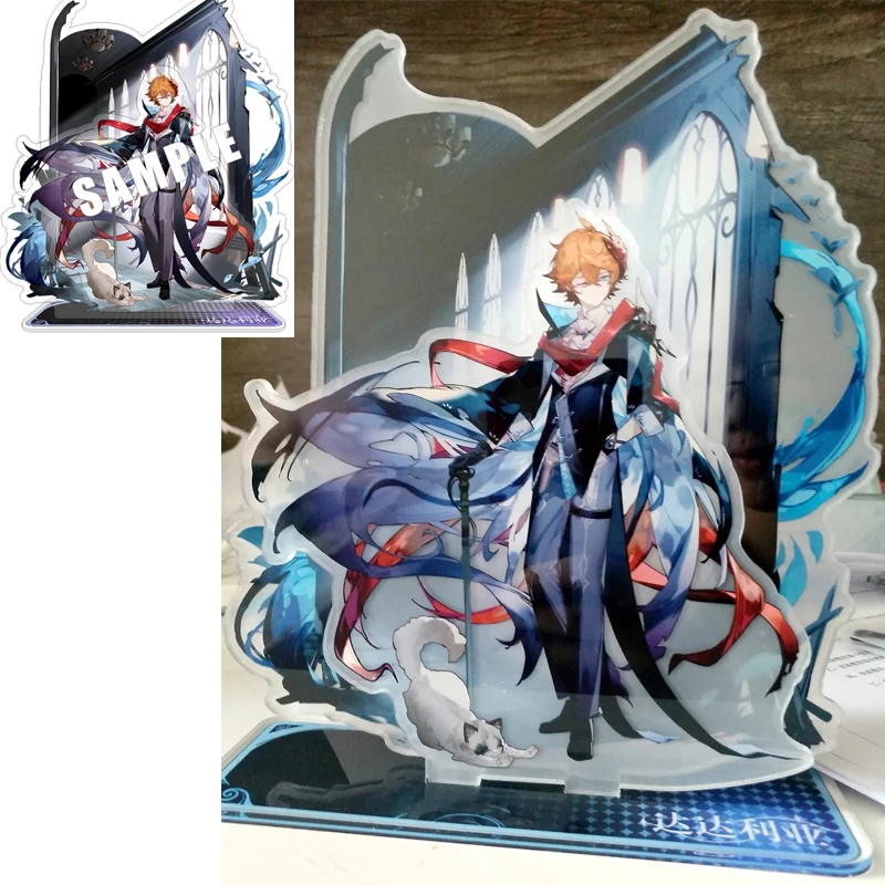 Game Impact Anime Childe Original Snezhnaya Palace Tartaglia 20cm Acrylic Stand Figure Model Desktop Ornament Cosplay Fans