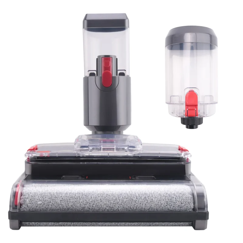 

Shoppingappliances Electric Wet Dry Mopping Head For Dyson V15 V8 V7 V10 V11 Vacuum Cleaner, Automatic Cleaning Roller Brush For