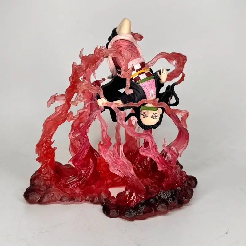 Figura de Anime de 17 cm de Kamado Nezuko de Demon Slayer, Figura de Acción de Anime, Estatua, Adornos de Colección, Modelo de PVC, Muñeca, Regalo de Cumpleaños, Juguetes