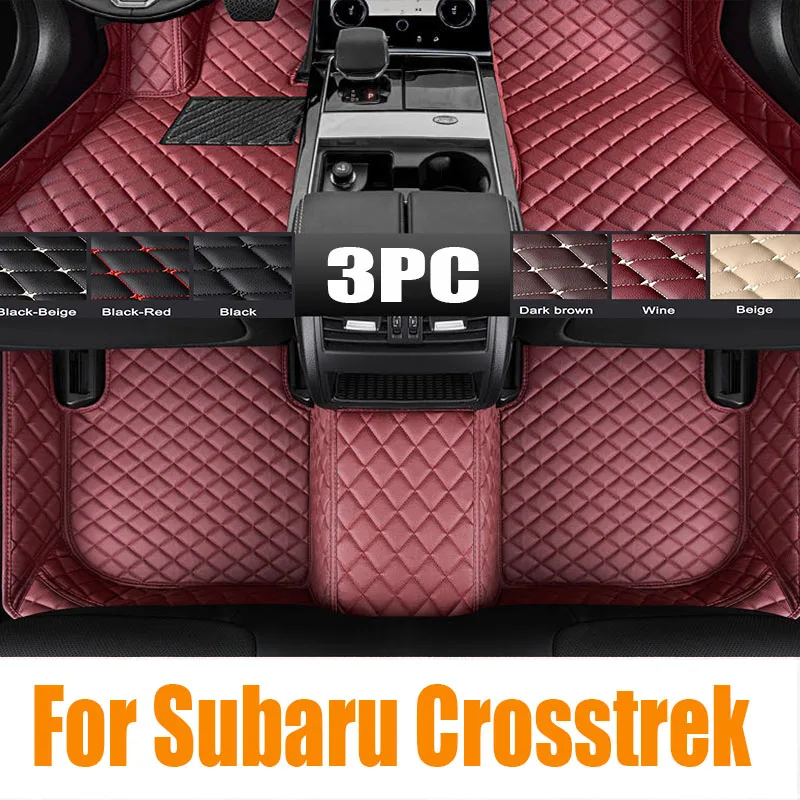 

Custom TPE Car Floor Mats For Subaru Crosstrek XV 2013-2017 2018-2022 2024 Accessories Interior Carpets Car Mats