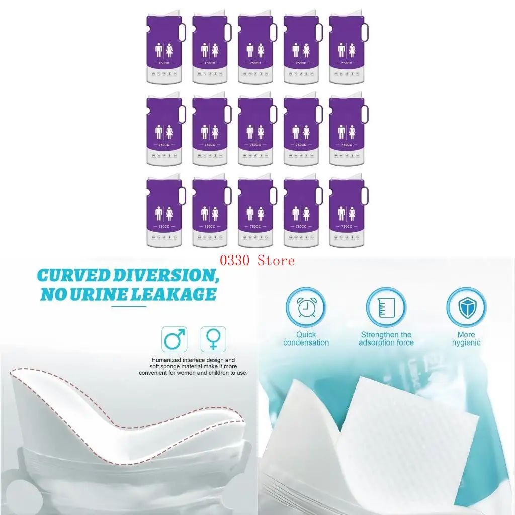 

15 пунктов одноразового пакета мочеиспуска