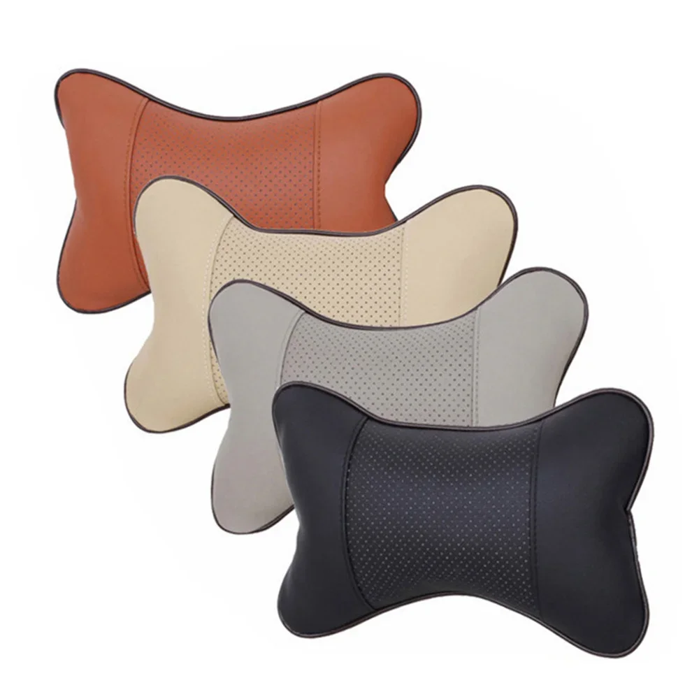 Car Seat Neck Pillow Breathable Auto Head Neck Rest Cushion Relax Neck Support Cervical Headrest Comfortable Soft Car Pillow