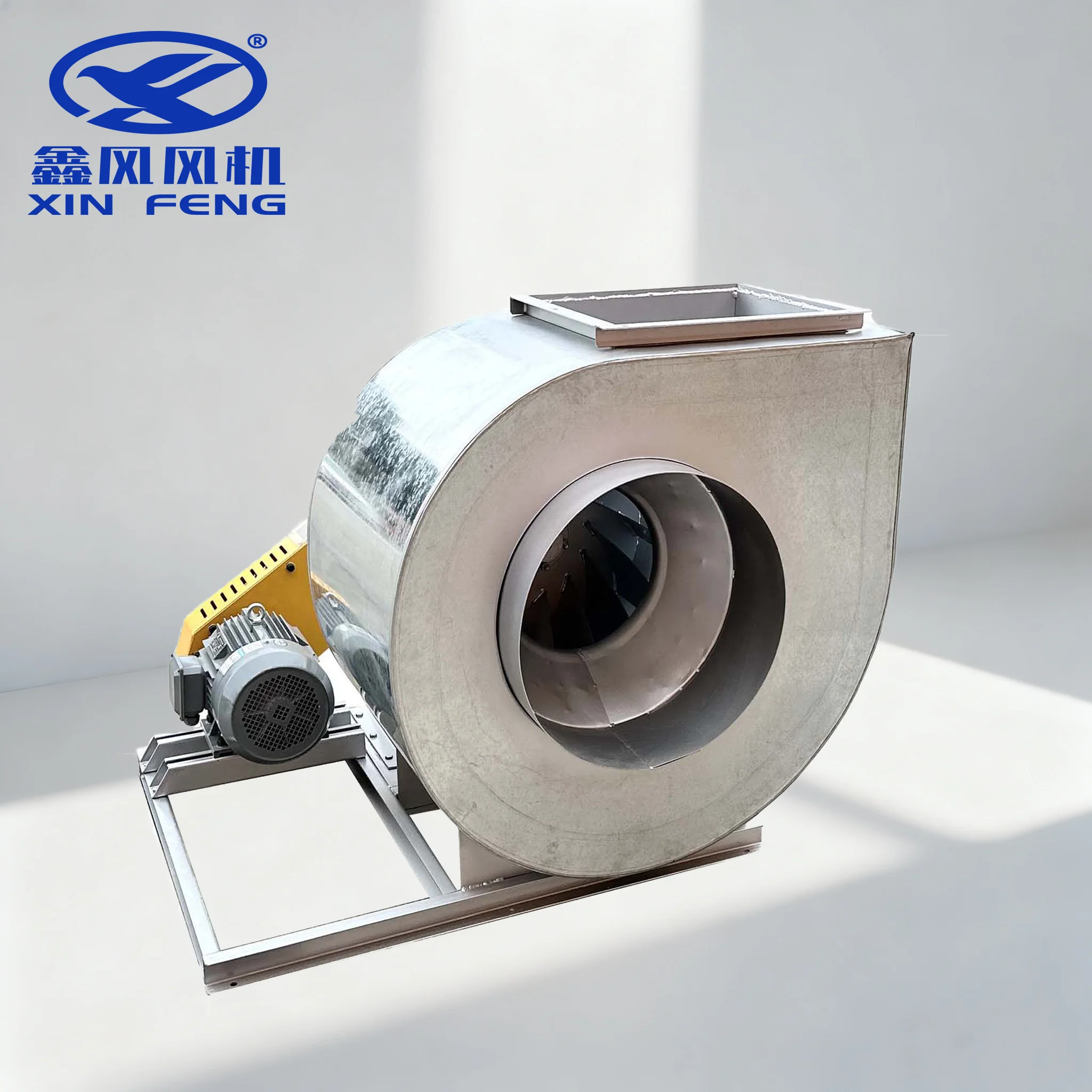 75kw Stainless Steel Blade Backward Curved Centrifugal Exhaust Fan Auto Paint Ventilation Free Standing Customizable ODM OEM